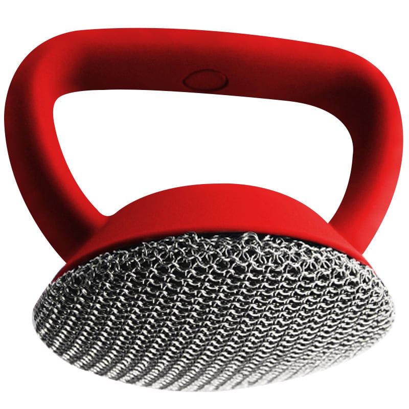 SteelScrub™ ergonomic stainless steel scrubber