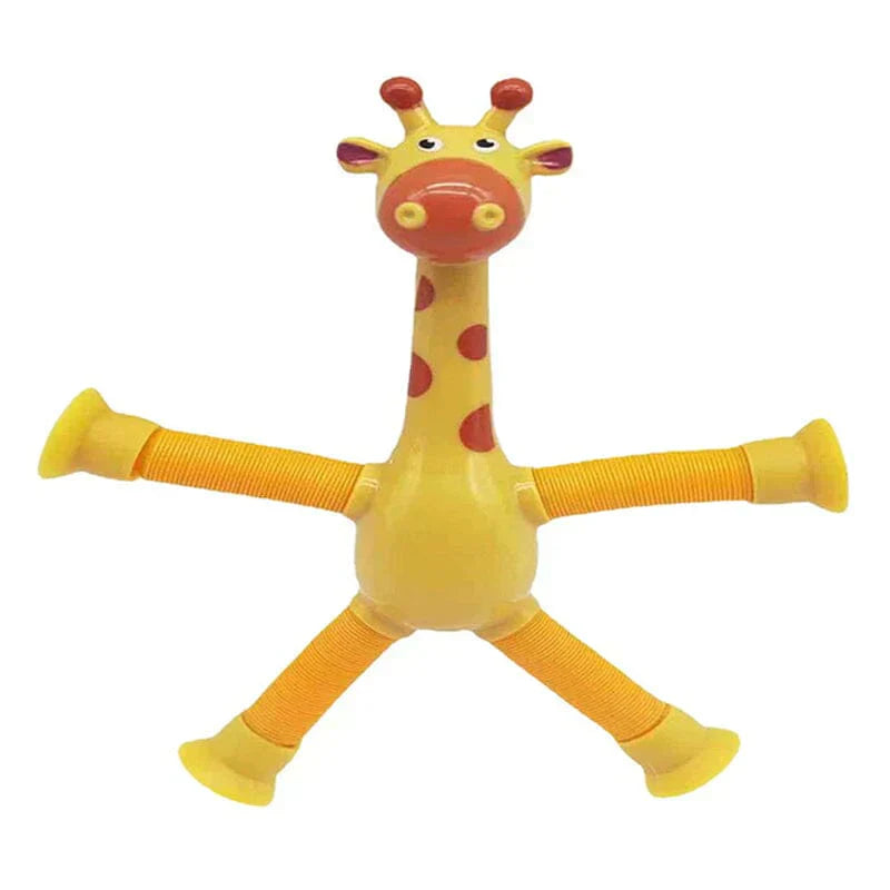 GiraffaStretch – Giocattolo divertente estensibile con ventosa