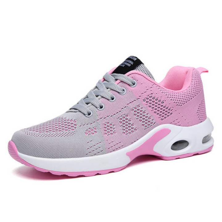 Damen Orthopädische Sneaker mit Mesh | Leicht &amp; atmungsaktiv | Stoßdämpfung &amp; ergonomische Sohle | Für Alltag &amp; Sport