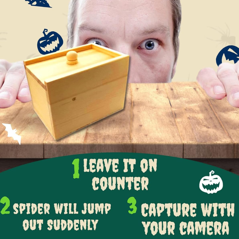 ScareBox – La boîte à farces ultime pour araignées