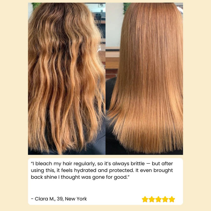 SilkShine Haar-Elixier – Magische Keratin-Haarmaske | Kaufe 1, erhalte 1 GRATIS