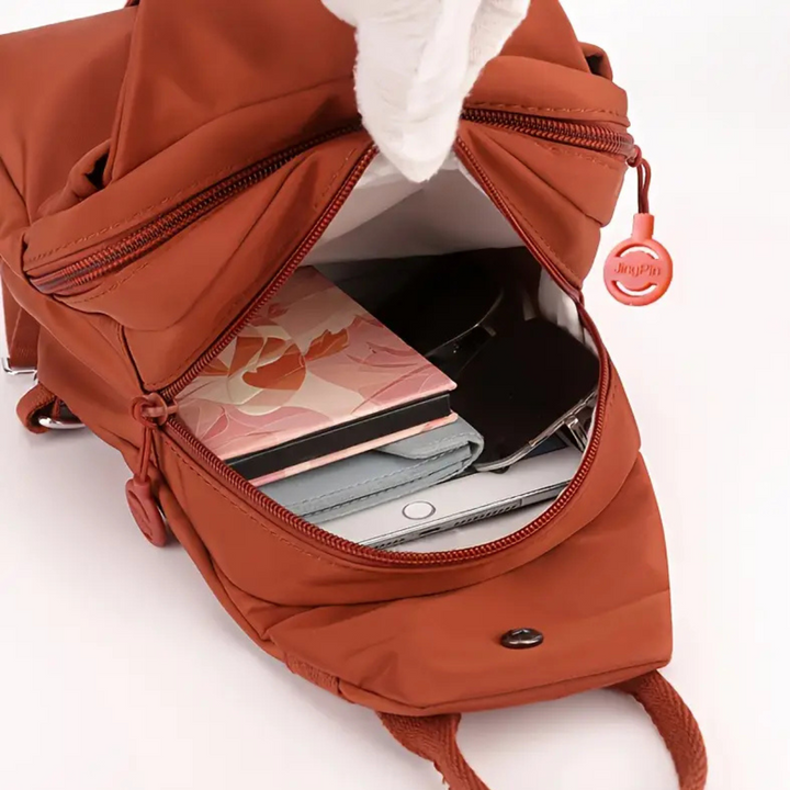Damen Umhängetasche wasserfest | 2-in-1 Schultertasche &amp; Crossbody Tasche | 5 Fächer für Alltag, Arbeit &amp; Reisen
