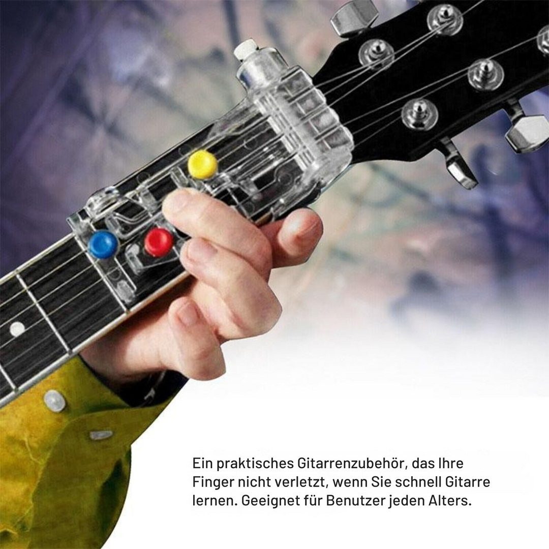 Aiuto per imparare la chitarra StringLeitfaden™ | Portatile e compatto | Impara gli accordi più velocemente, ideale per principianti e in viaggio