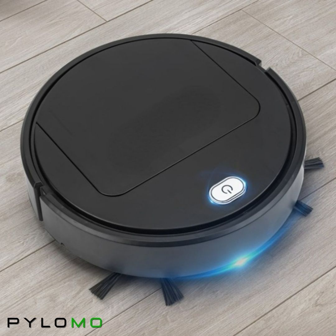 Robot Vacuum Cleaner with Mopping Function | Vacuuming &amp; Mopping in One Device | Quiet under 60 dB, Compact for Under Furniture | Up to 90 Min Runtime