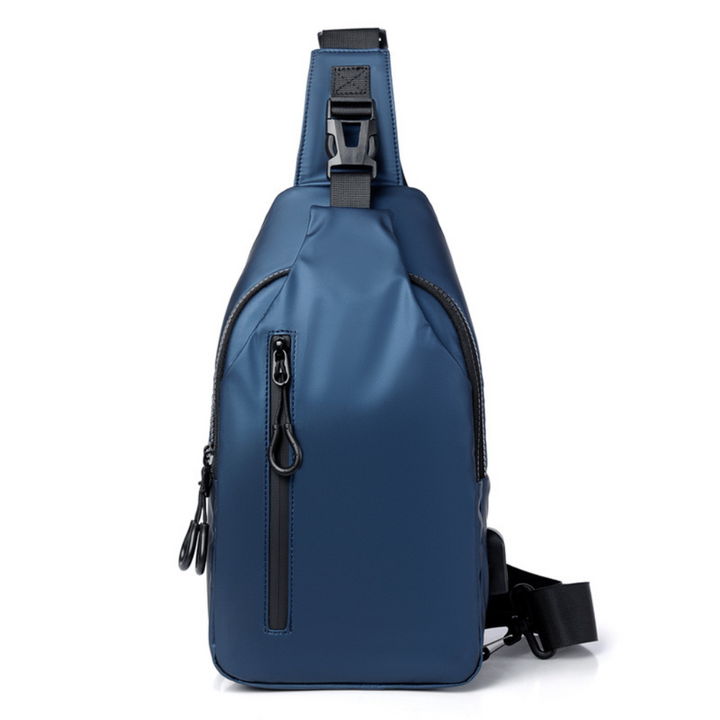 Anti-Diebstahl Crossbody Tasche | Wasserabweisende Reisetasche mit versteckten Reißverschlüssen | 6+ Fächer für Handy &amp; Reisepass