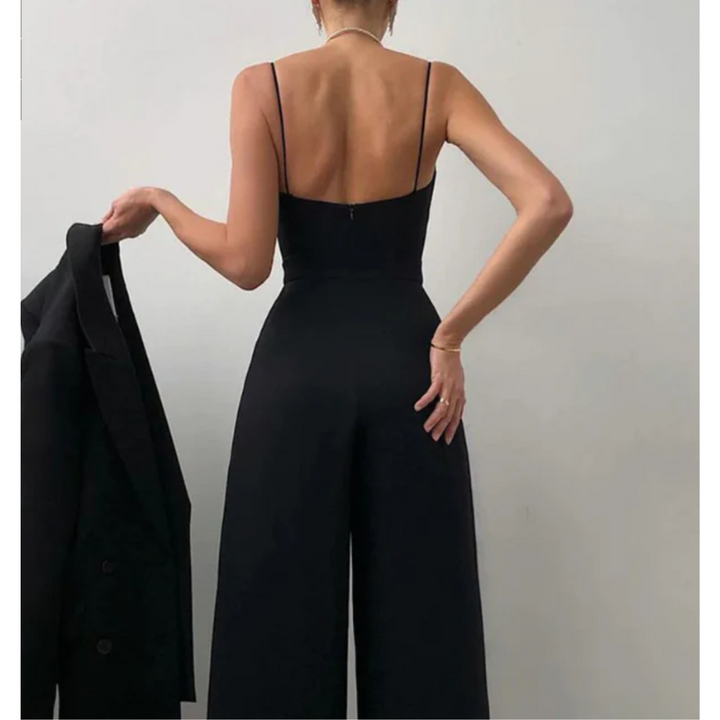 Jumpsuit with wide leg for women | Elegant