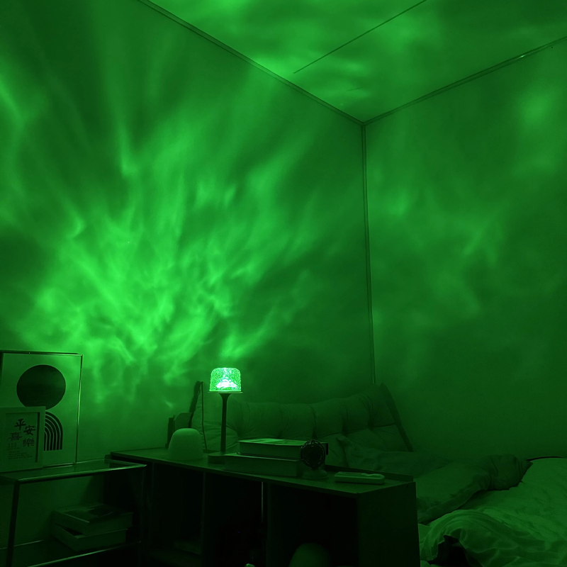 LED mood lamp | 16 colors &amp; remote control | Rotating light with USB &amp; battery | Sphere glow