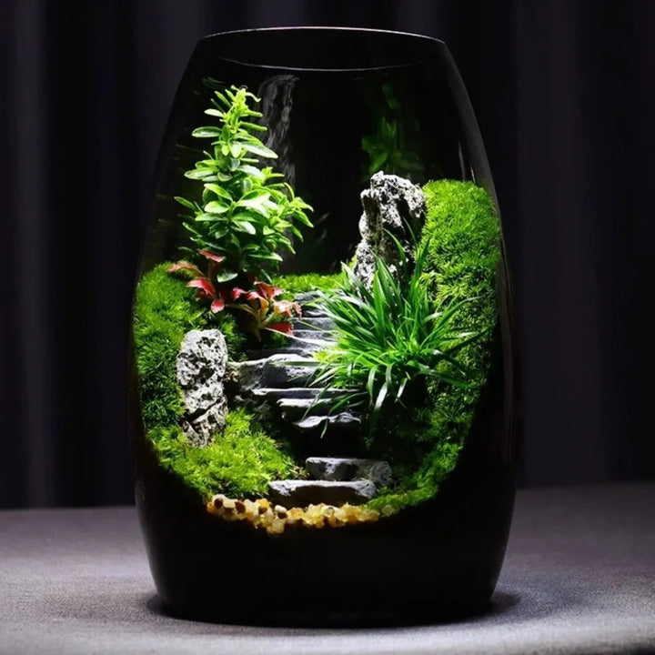LushVista - Diorama paesaggio di muschio