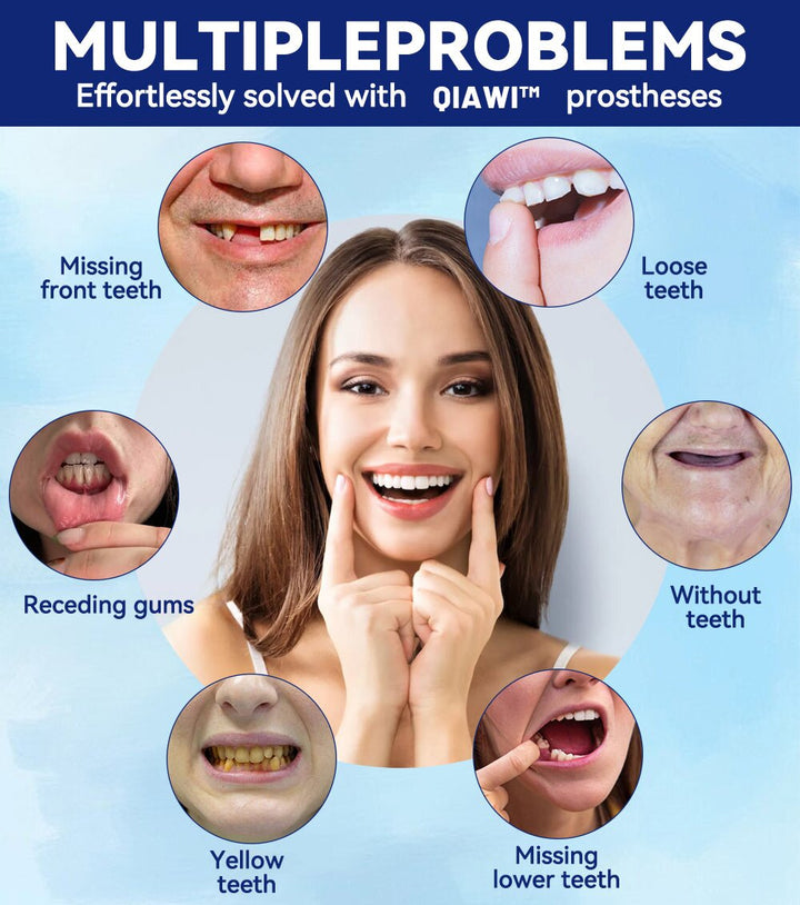 SmilePro™ – Hochwertiges, individuell angepasstes Silikon-Prothesenset