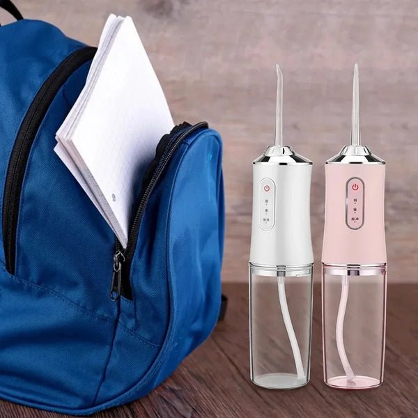 Szájzuhany vízflosser | 3 tisztítási mód + 1000 mAh akkumulátor | IPX7 vízálló | Fogszabályzóhoz és implantátumokhoz