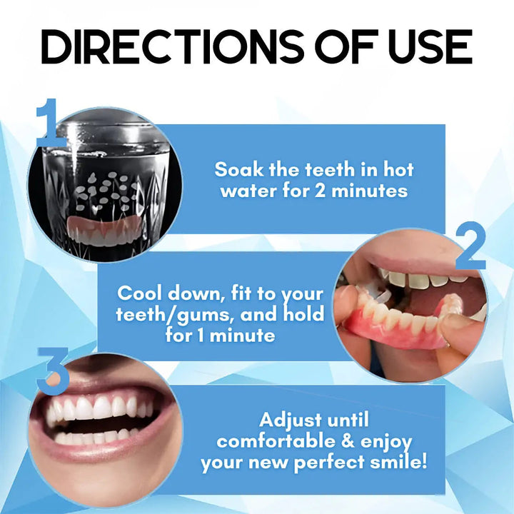 SmilePro™ – Hochwertiges, individuell angepasstes Silikon-Prothesenset