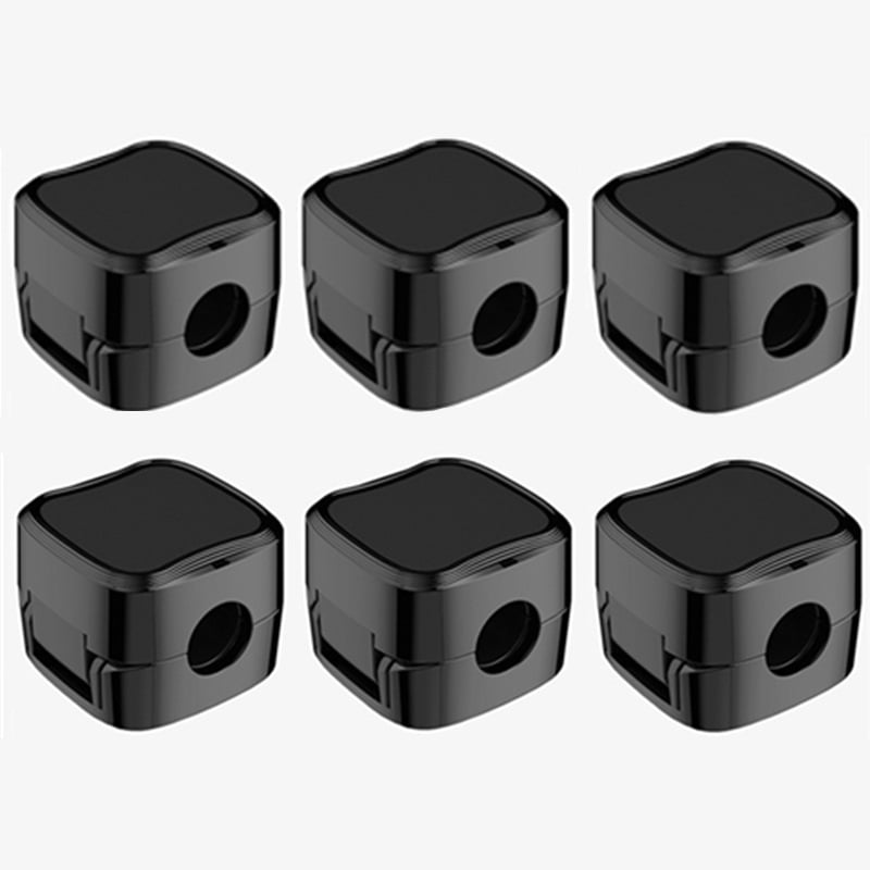 Magnetische Kabelhalter 4er-Set | Für Ladekabel, HDMI- und Stromkabel | Ordnung für Schreibtisch &amp; Wand