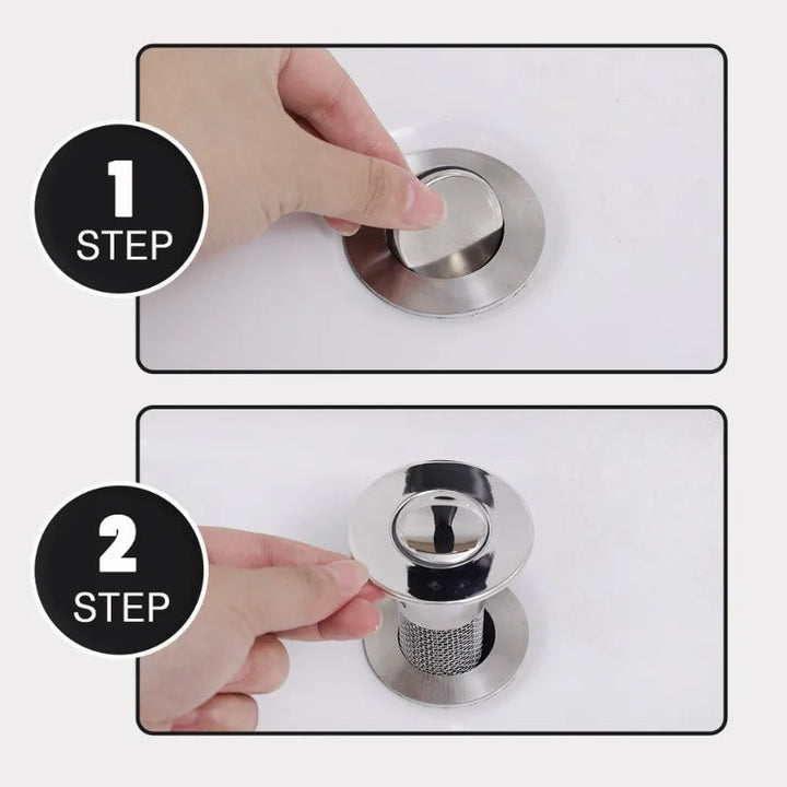 FlowGuard™ — Keep drains clear and protect precious treasures instantly