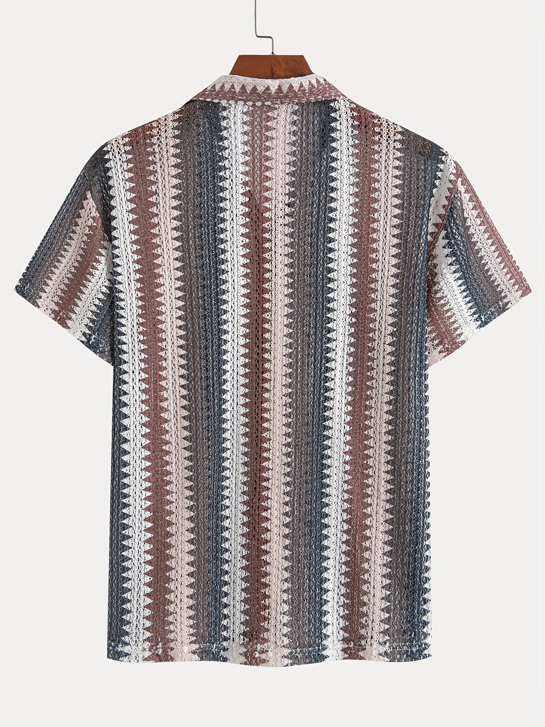 Herren Sommerhemd | Luftiges Kurzarmshirt aus gewebtem Stoff für Freizeit, Strand und Urlaub