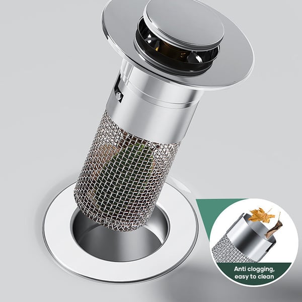 FlowGuard™ — Keep drains clear and protect precious treasures instantly