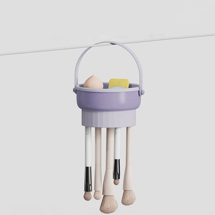 Make-up-Pinsel Reinigungsstation 3-in-1 | Reinigen, Trocknen &amp; Aufbewahren | GlamPure