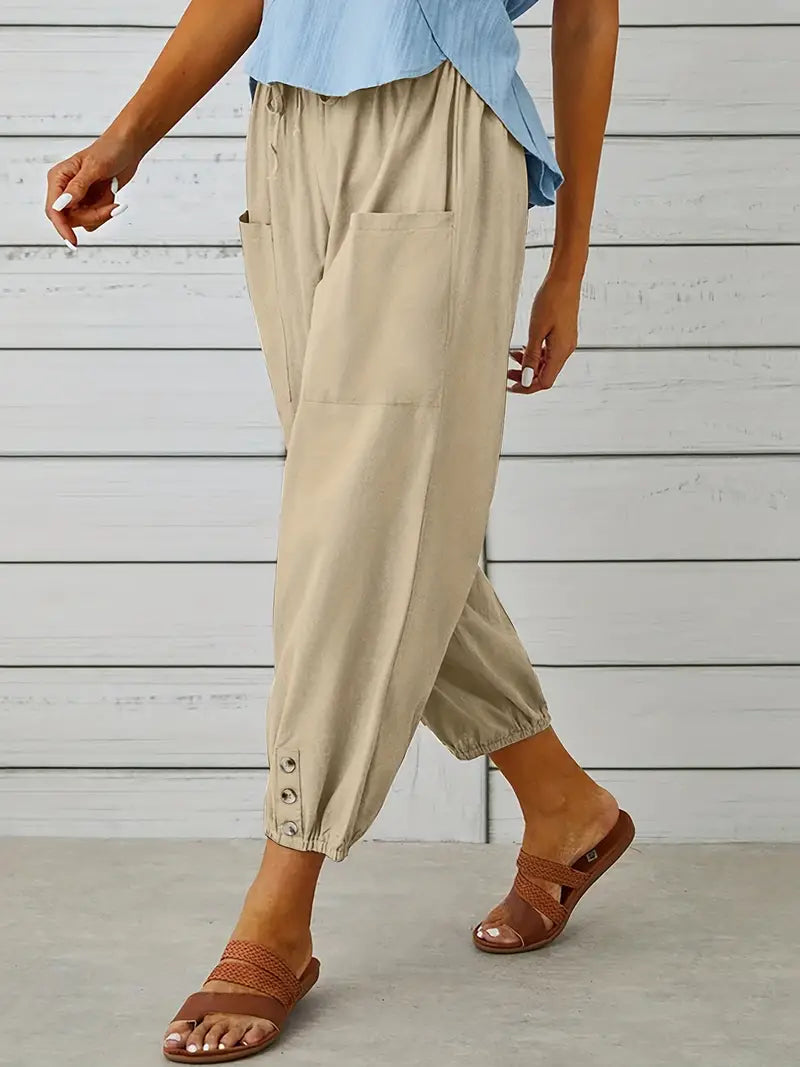 Kurze Sommerhose Für Damen | Kordelzug