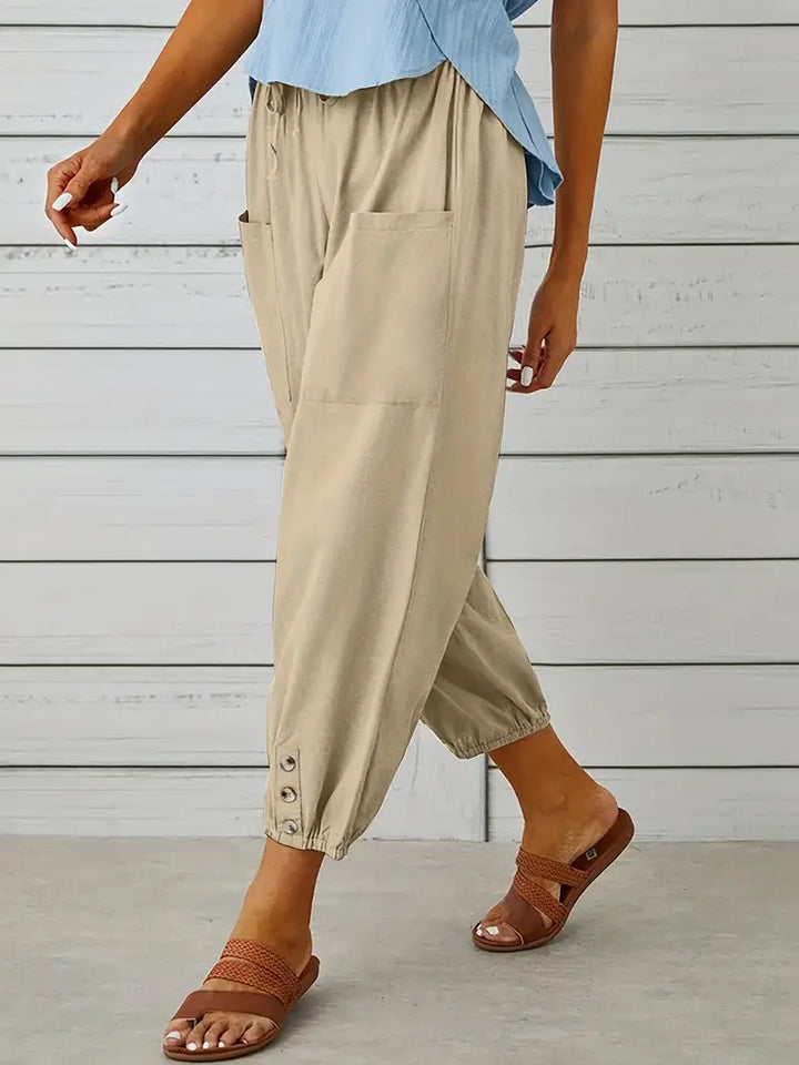 Kurze Sommerhose Für Damen | Kordelzug