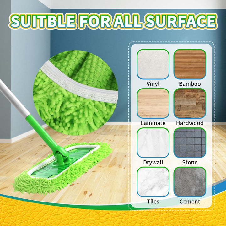 Buy 2 get 2 free | Reusable mops for Swiffer Sweeper™ - Long-lasting cleaning for all surfaces