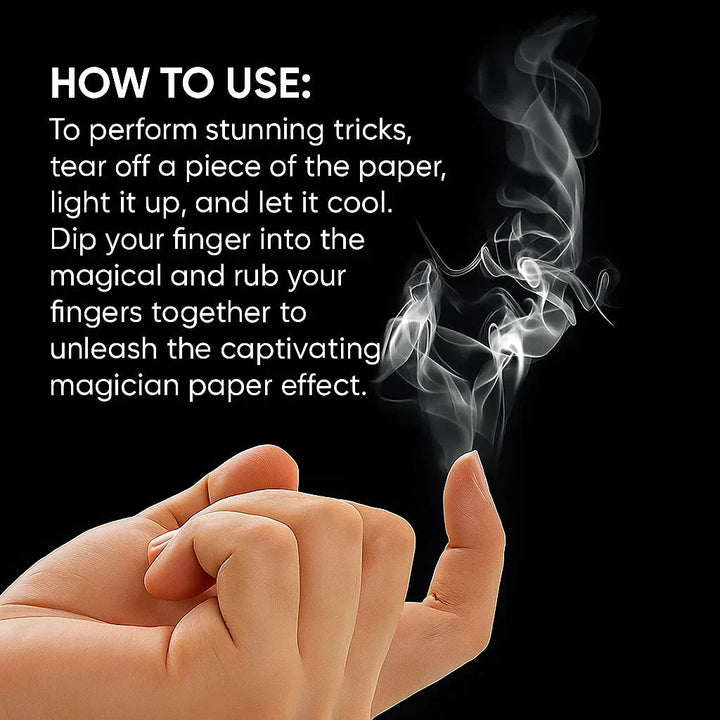Rauchkarten Zaubertrick Set 10 Stück | Smoke Gimmick für Magie, Fotos &amp; Videos | Kompakte Effektkarten für Close-Up-Magie