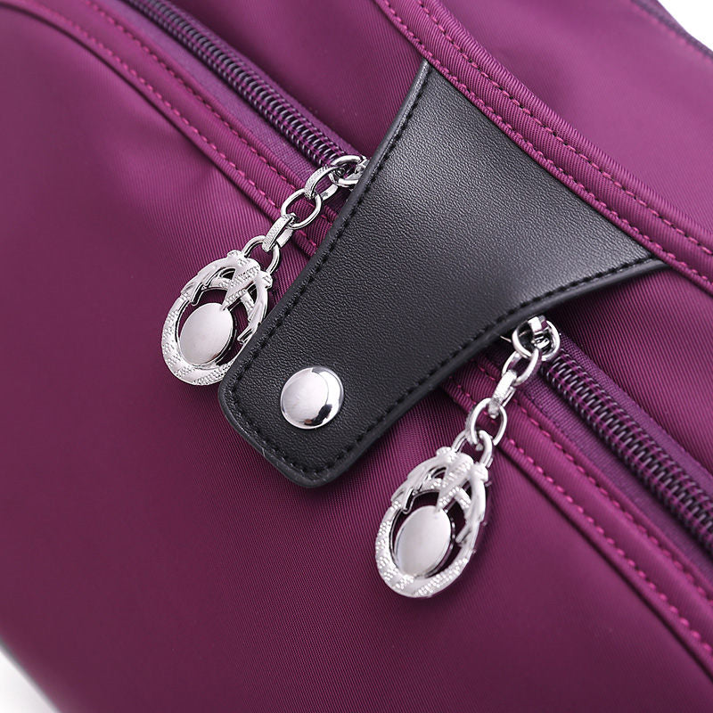Damen Umhängetasche | Diebstahlsichere wasserabweisende Tasche mit mehreren Fächern