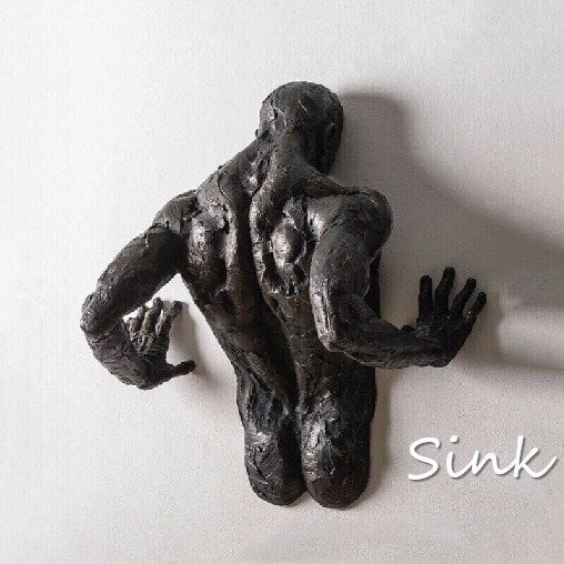 Decorazioni da parete figure | sculture in resina da appendere | vari design e dimensioni