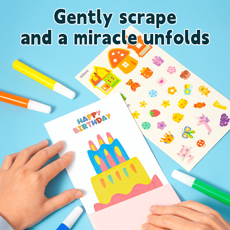 MagicScratch - 20-Piece Rainbow Art Set
