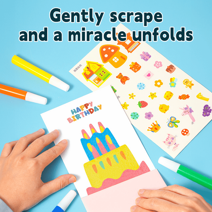 MagicScratch - 20-Piece Rainbow Art Set
