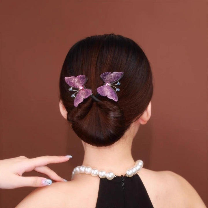 Haarstyling Dutt-Maker aus Stoff | Schneller Dutt &amp; Half-Up Look ohne Haarnadeln | Für dünnes &amp; dickes Haar | Komfortabler Halt