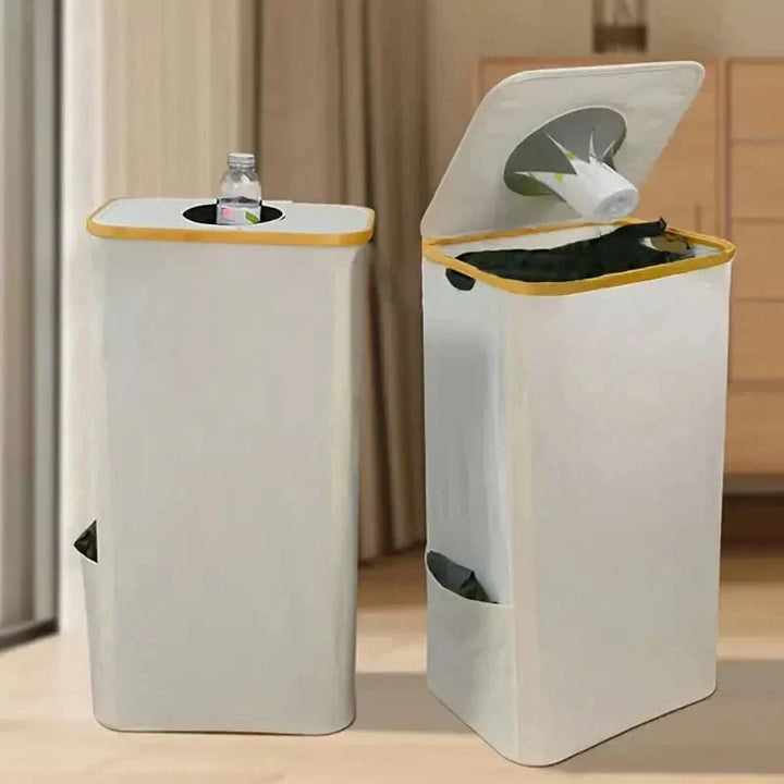 Recycling-Aufbewahrungsbehälter | Faltbarer 100-Liter-Mülltrenner für platzsparende Organisation und einfachen Transport