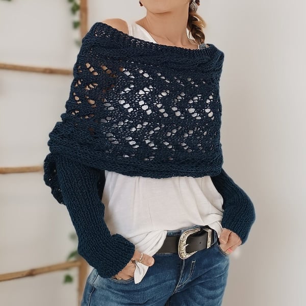 Damen Komfortschal im Lagen-Look | Weich &amp; elegant für Alltag &amp; Büro | Vielseitig tragbar, ideal für Übergang &amp; Winter