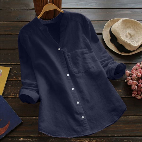 Dana | Chemise légère en lin pour femme style estival