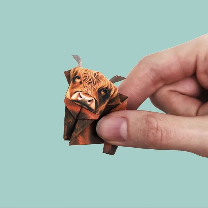 Origami-Katzen-Set aus FSC-Papier | DIY-Bastelset für Katzenfiguren | Kreative Deko &amp; Geschenkidee