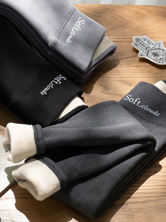 Naisten thermo-legginssit fleecevuorella | erityisen lämpimät ja joustavat | 9/10-pituus, muotoileva istuvuus | S–4XL
