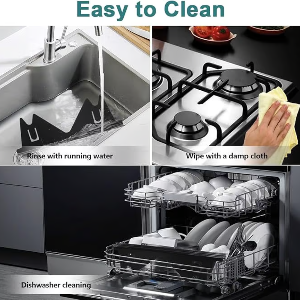 GlideSeal™ — Verabschiede dich vom Küchenchaos und freue dich auf mühelose Sauberkeit