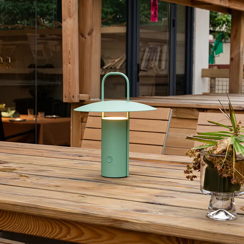 TerraBeam™ Die perfekte Lampe für den Garten! USB wiederaufladbar + 3 Farben &amp; 3-stufig dimmbar