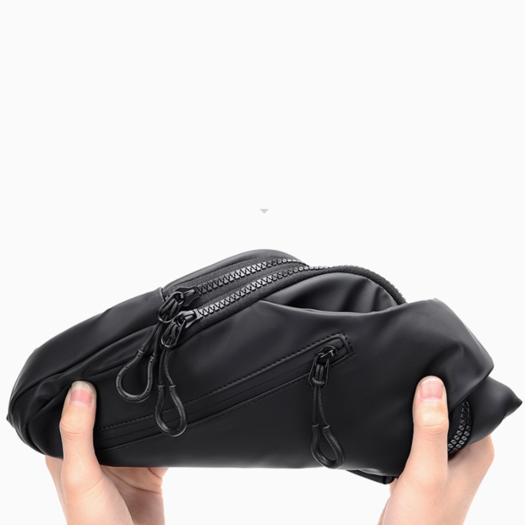 Anti-Diebstahl Crossbody Tasche | Wasserabweisende Reisetasche mit versteckten Reißverschlüssen | 6+ Fächer für Handy &amp; Reisepass
