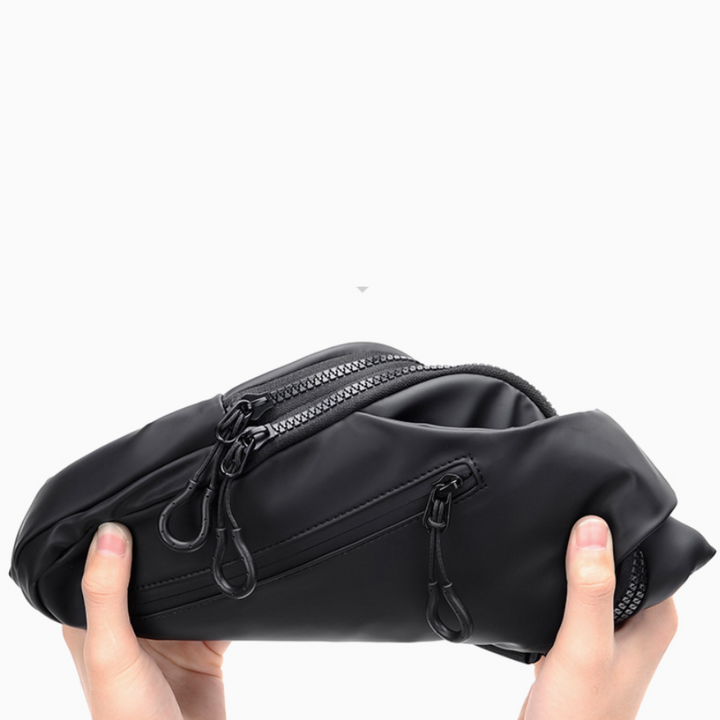 Anti-Diebstahl Crossbody Tasche | Wasserabweisende Reisetasche mit versteckten Reißverschlüssen | 6+ Fächer für Handy &amp; Reisepass