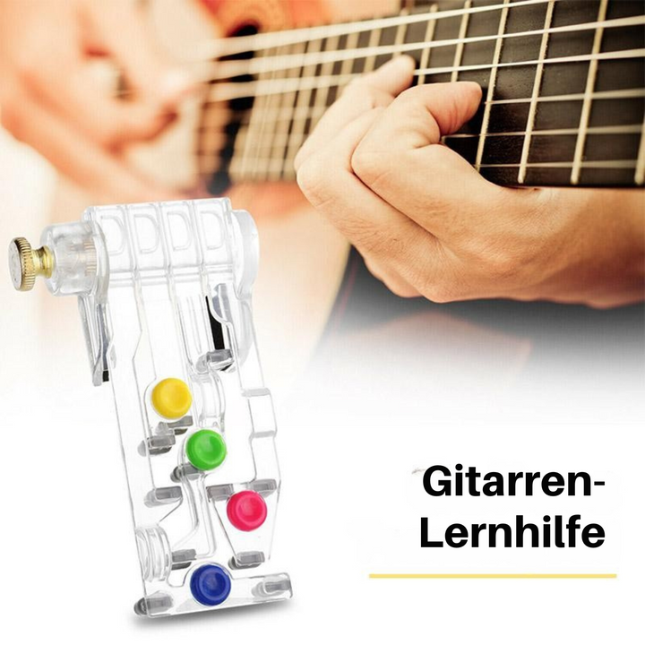 Aiuto per imparare la chitarra StringLeitfaden™ | Portatile e compatto | Impara gli accordi più velocemente, ideale per principianti e in viaggio