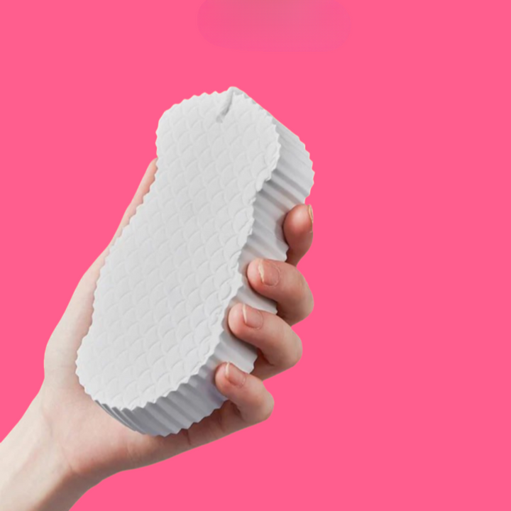 Ultra-Soft Exfoliating Bath Sponge | Usable Without Scrub &amp; Shower Gel | For Smoother, Fresher Skin | Ideal for Sensitive Skin