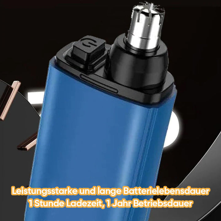 5-in-1 Präzisionstrimmer für Nase, Ohren, Augenbrauen &amp; Gesicht | 7000 U/min, wasserdicht | USB-C, kompakt &amp; hygienisch
