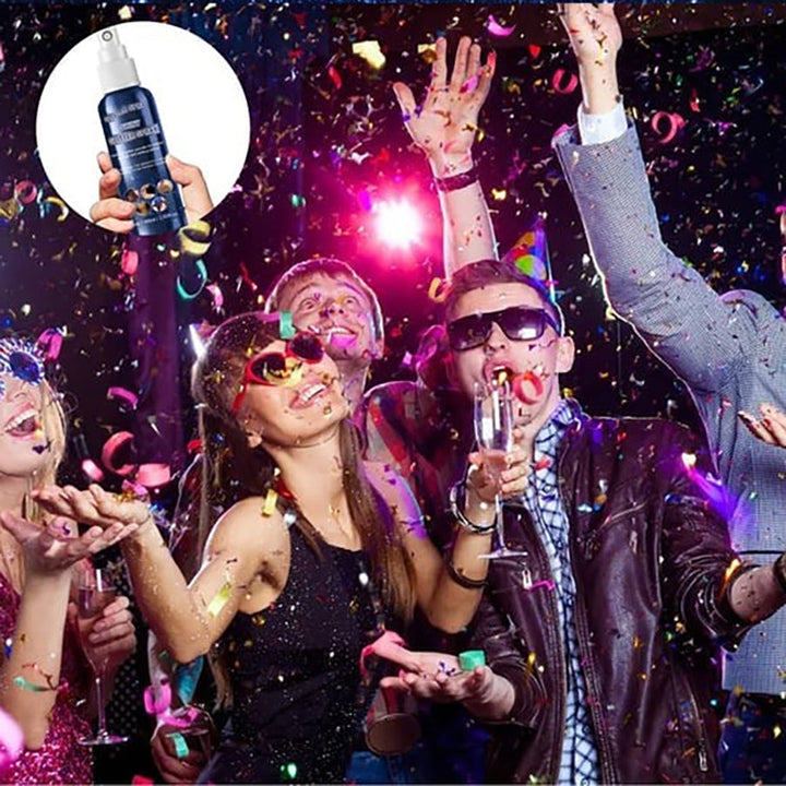 Trblietavý sprej na vlasy a telo | Kozmetický glitter | Dlhodobý lesk | BlendPrach