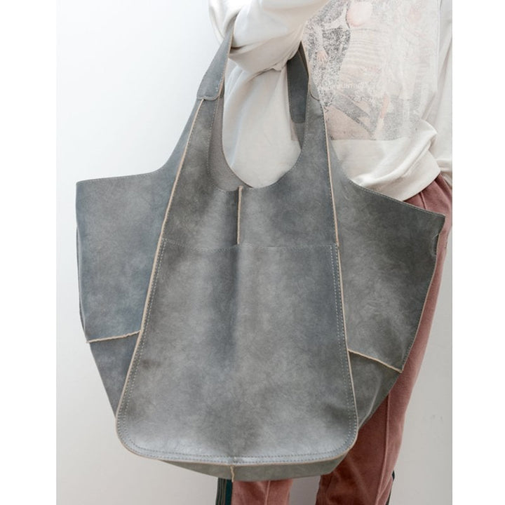 Damen Shopper Tasche aus Kunstleder | Große Handtasche mit Viel Stauraum | Elegant, Geräumig &amp; Perfekt für Alltag und Reisen