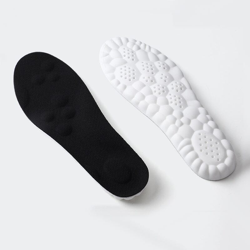 4D Insoles with Arch Support &amp; Cushioning | Acupressure Points | Breathable for Everyday &amp; Sports | EU 35–46