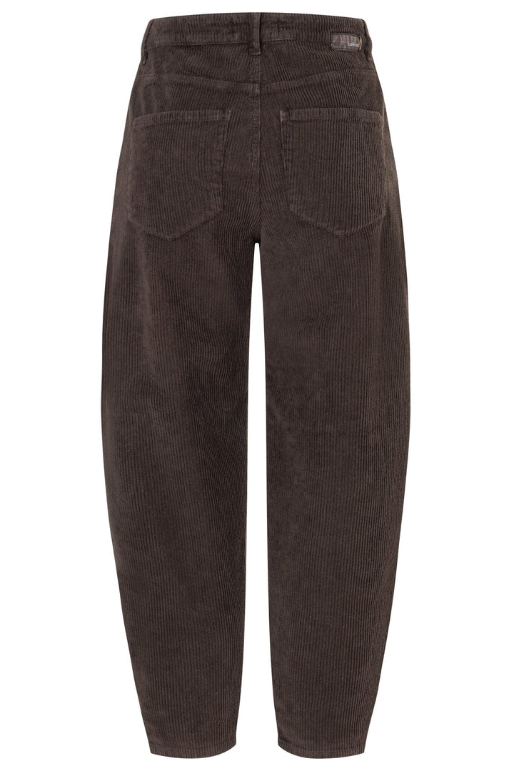 Cordhose | Balloon Fit mit hoher Leibhöhe und verkürztem Bein | 94VIA