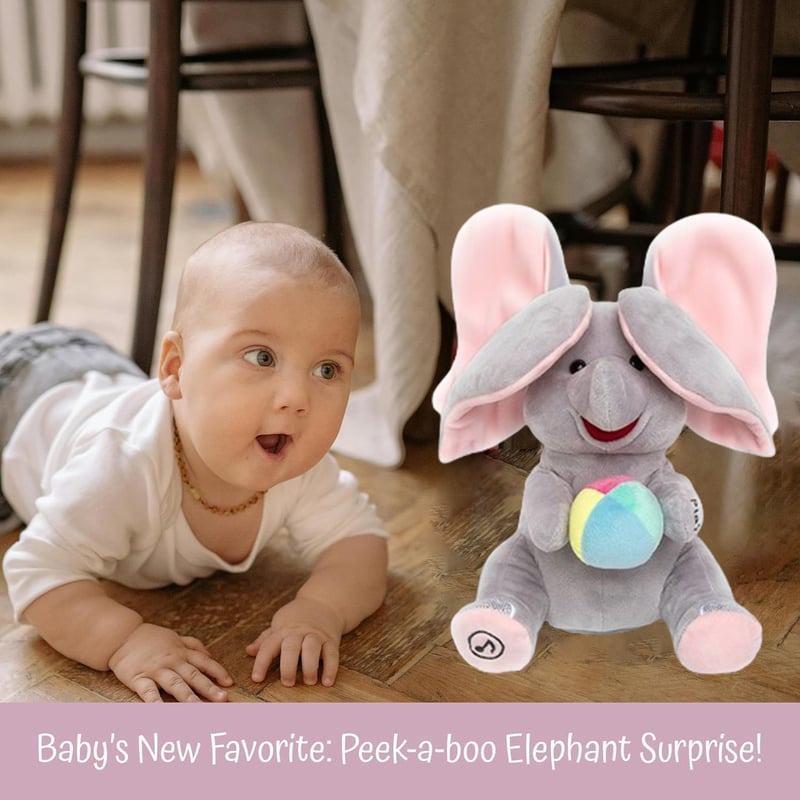 MelodyHugs - Peluche musicale a forma di elefante