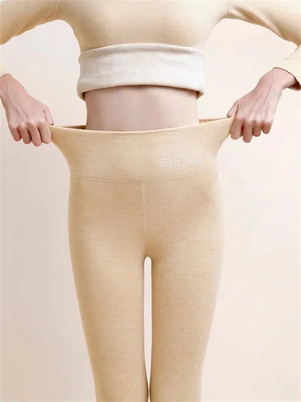 Naisten thermo-legginssit fleecevuorella | erityisen lämpimät ja joustavat | 9/10-pituus, muotoileva istuvuus | S–4XL