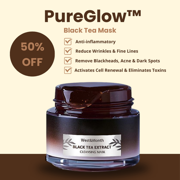 TeaFusionsMask™ Black tea mask