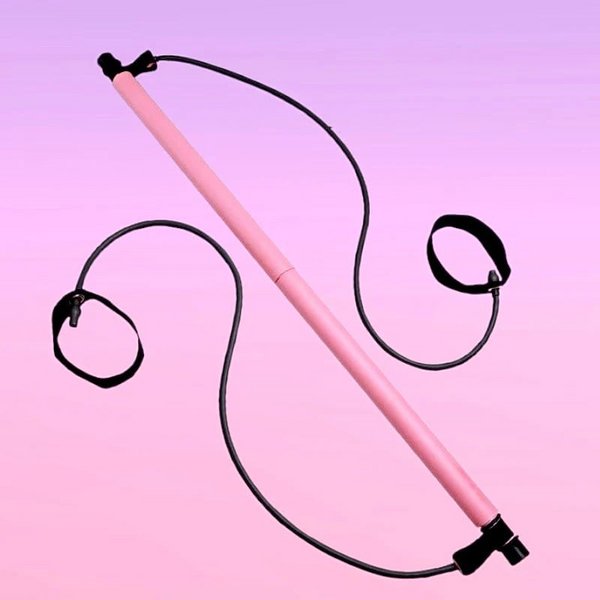 Pilates Widerstandstrainer für Ganzkörper-Workouts in Minuten – PowerSculpt Pro | Einstellbarer Widerstand | Für Anfänger bis Profis