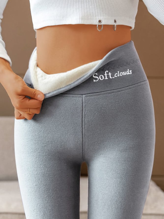 Naisten thermo-legginssit fleecevuorella | erityisen lämpimät ja joustavat | 9/10-pituus, muotoileva istuvuus | S–4XL